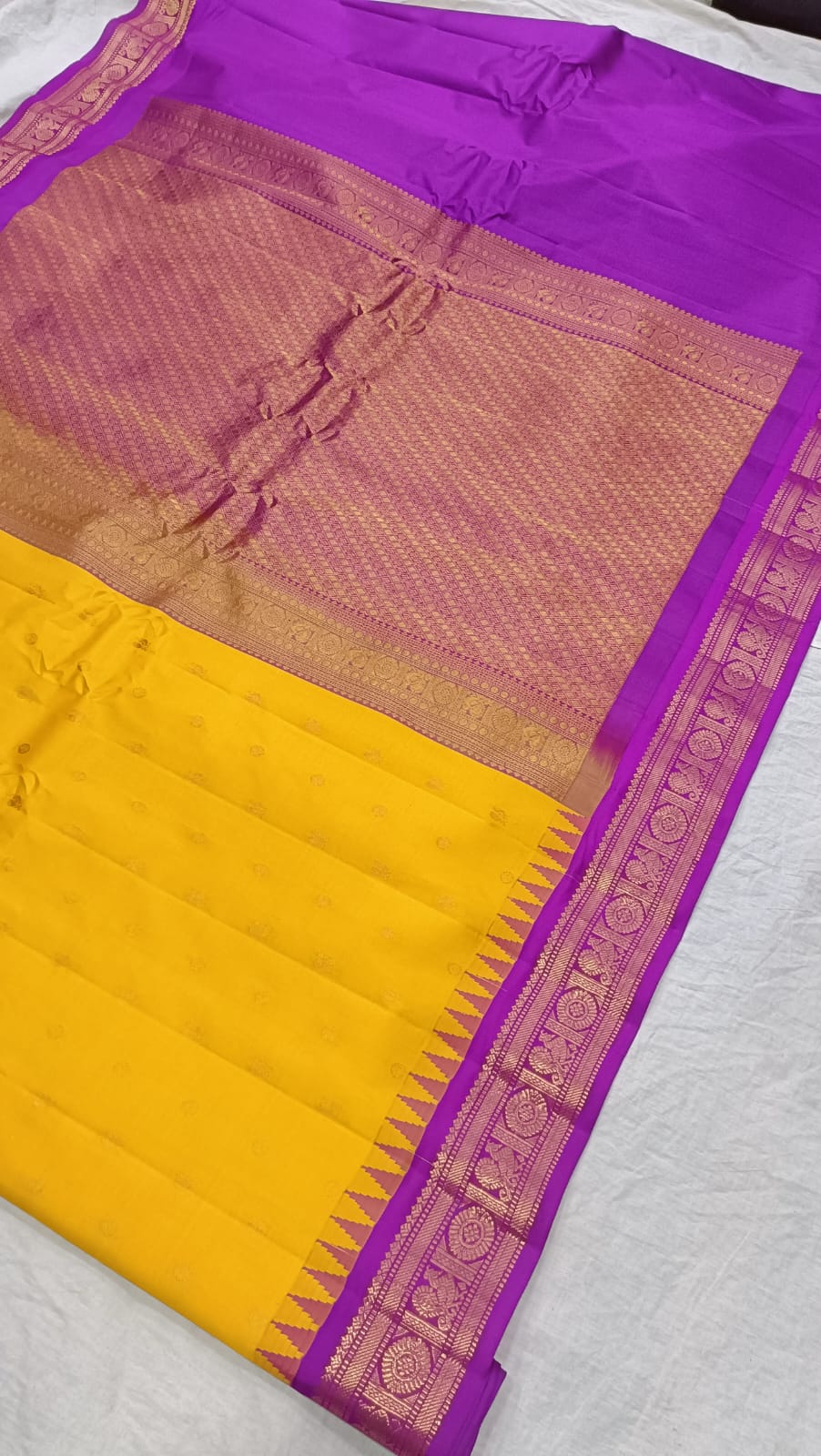 Gadwal pure silk small Border 230325