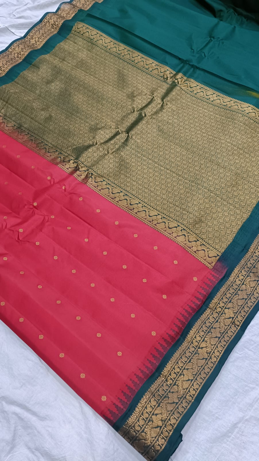 Gadwal pure silk small Border 230325