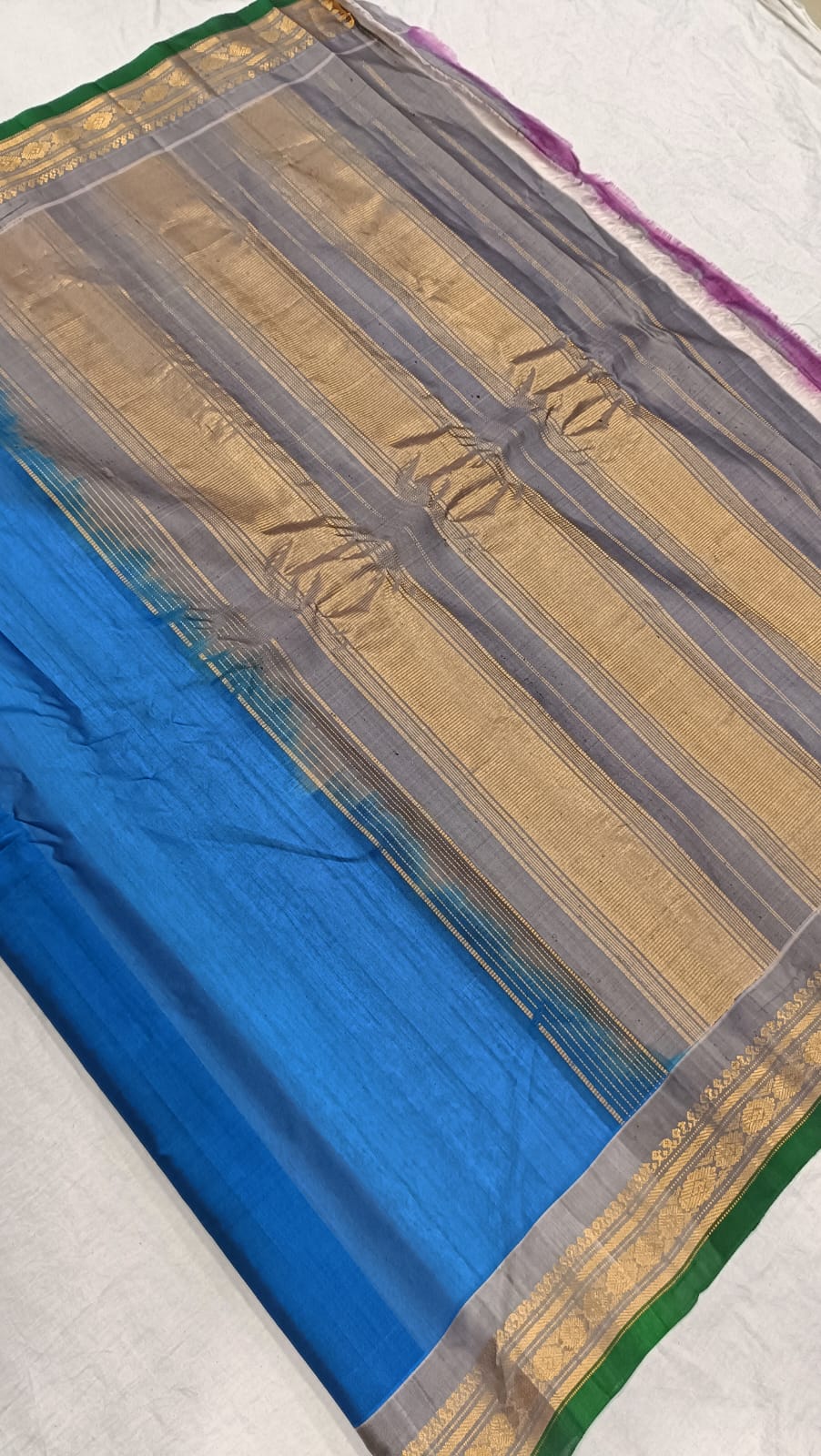 Gadwal pure sico with out blouse sarees 080825 S1 B