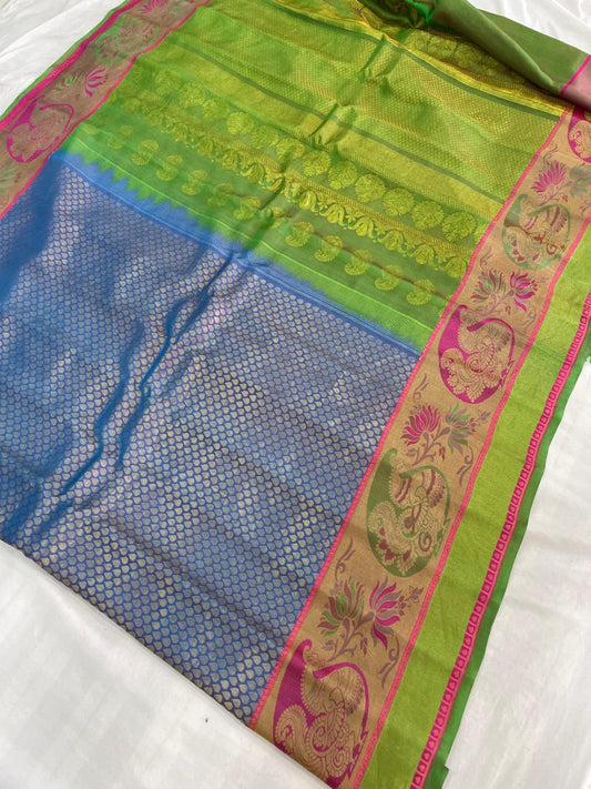 Gadwal pure pattu broket Sarees 08-08-2024