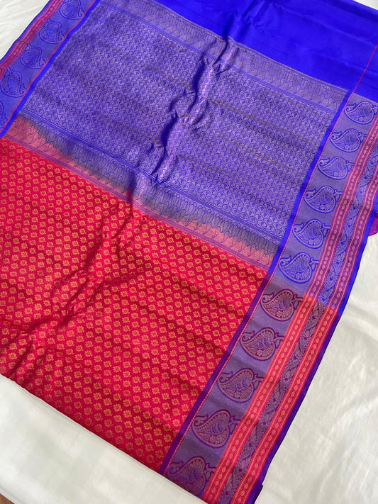 Gadwal pure pattu broket Sarees 08-08-2024