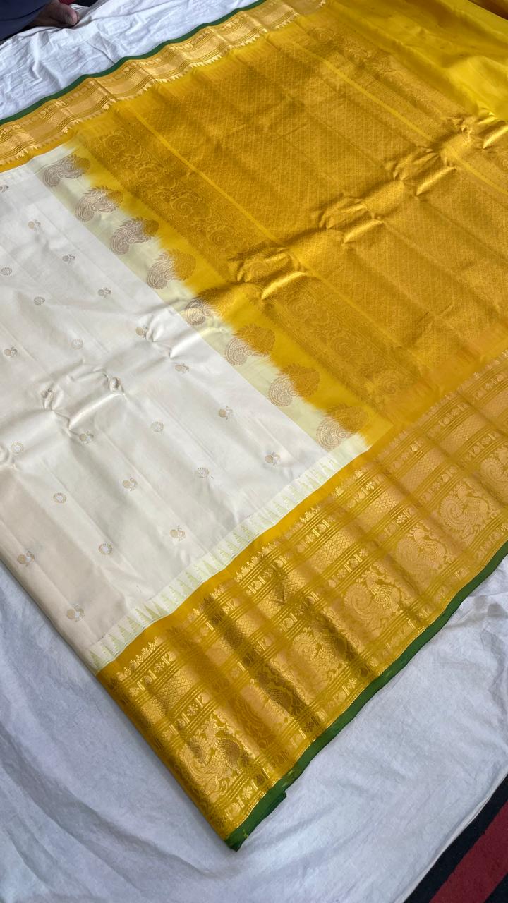 Gadwal Pure Silk Traditional Big Border PL Sarees S1-26-09-24