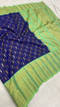 Gadwal Handloom Pure Silk Kuttu Border S2-25-10-2024