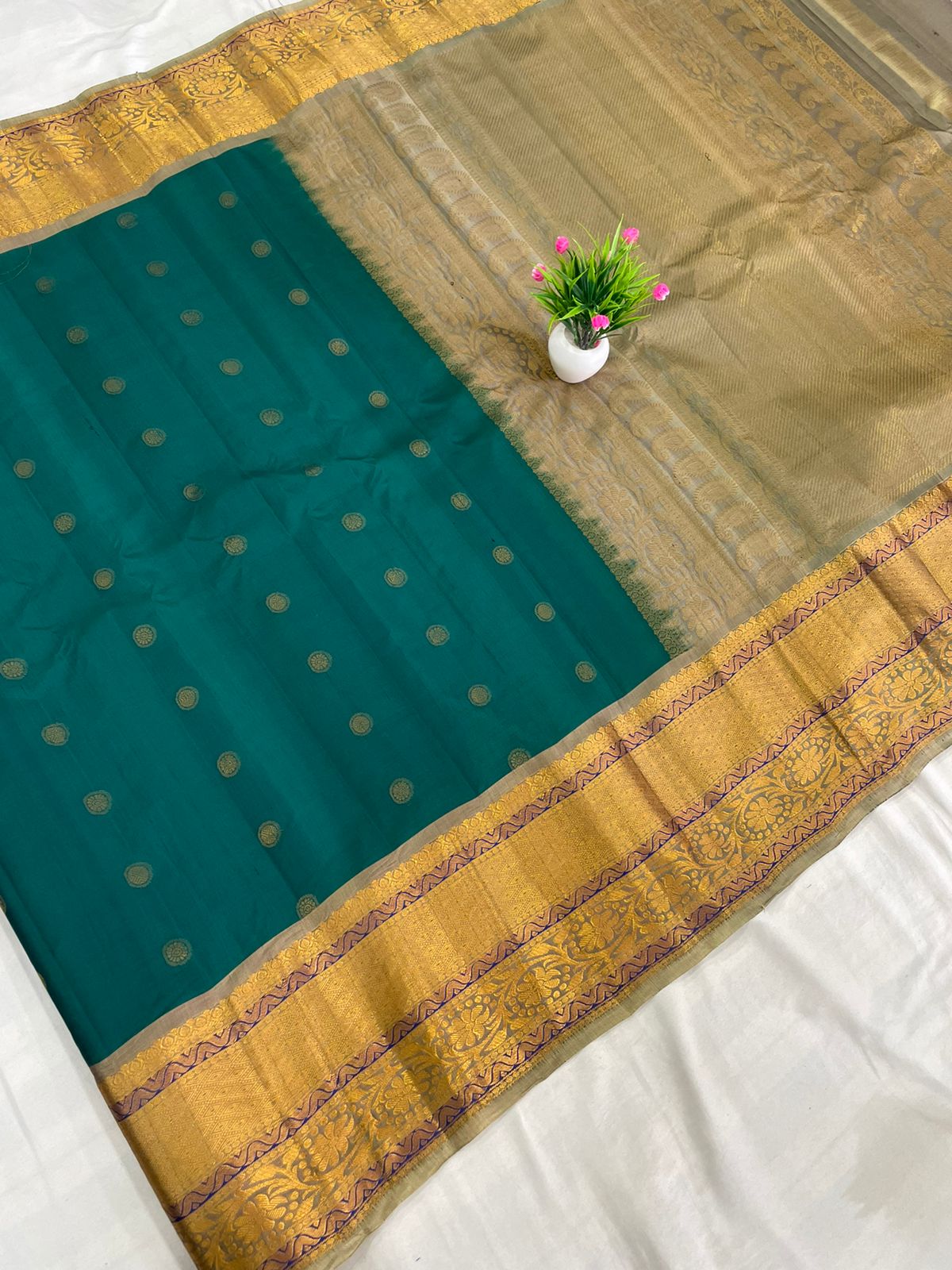 GADWAL PURE SILK OFFER SAREES S2-23-08-2024