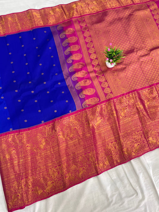 GADWAL PURE SILK OFFER SAREES S2-23-08-2024