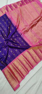 Gadwal Handloom Pure Silk Kuttu Border S2-27-04-24