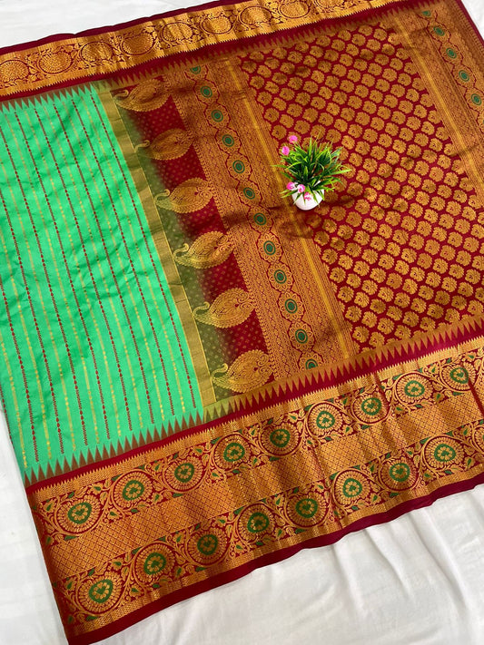 GADWAL PURE SILK OFFER SAREES S2-23-08-2024