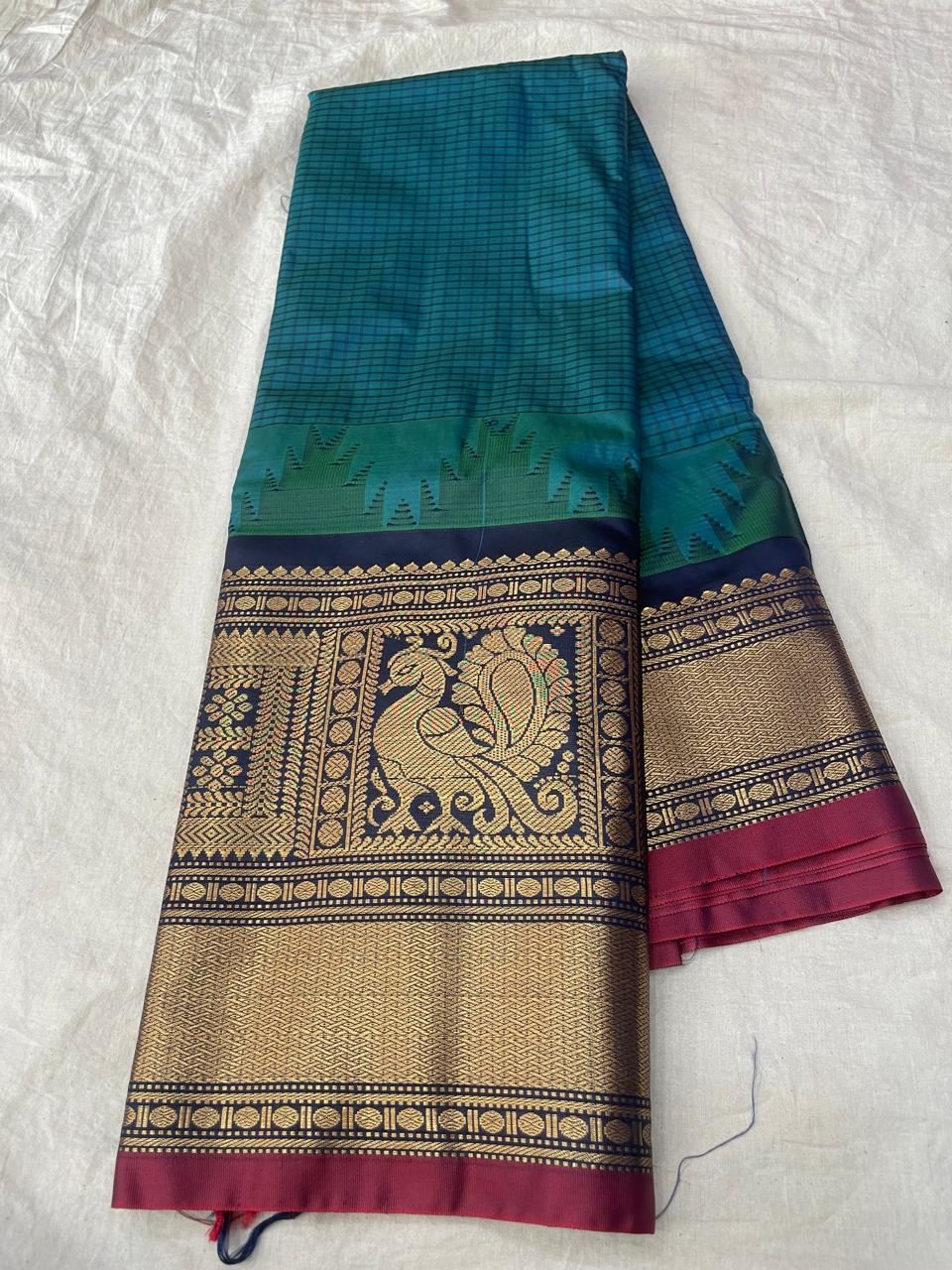 Gadwal Pure Half Silk Mix Sarees 05-10-2024