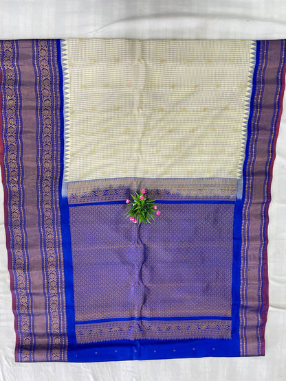 Gadwal Pure Silk Traditional Big Border PL Sarees S2-20-08-24