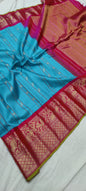 Gadwal Handloom Pure Silk Kuttu Border S2-27-04-24