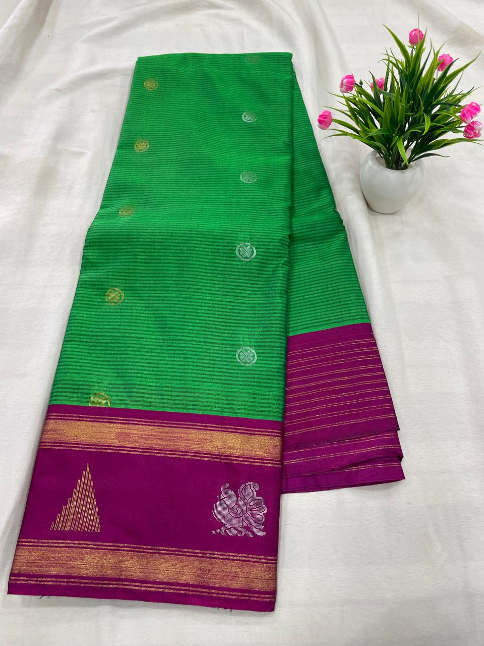 GADWAL SECO GAP BORDER SAREES S2 19-08-2024