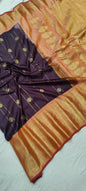 Gadwal Handloom Pure Silk Kuttu Border S2-27-04-24