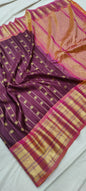 Gadwal Handloom Pure Silk Kuttu Border S2-27-04-24