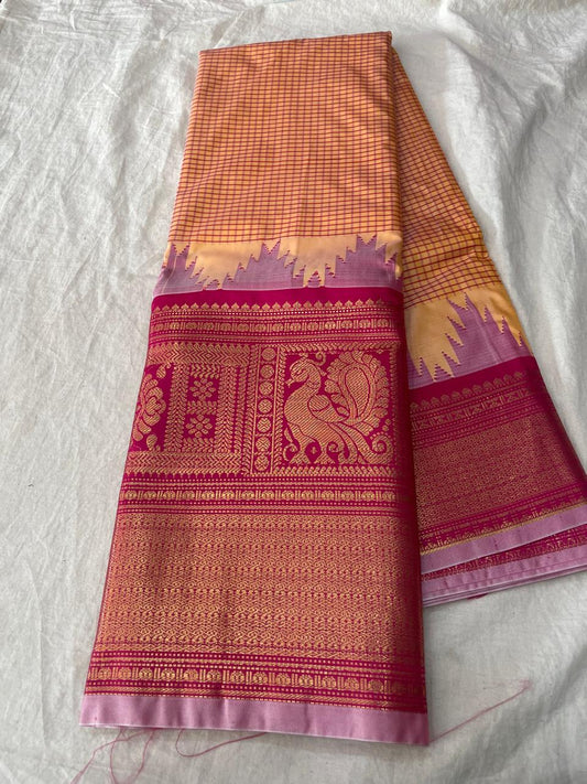 Gadwal Pure Half Silk Mix Sarees 05-10-2024