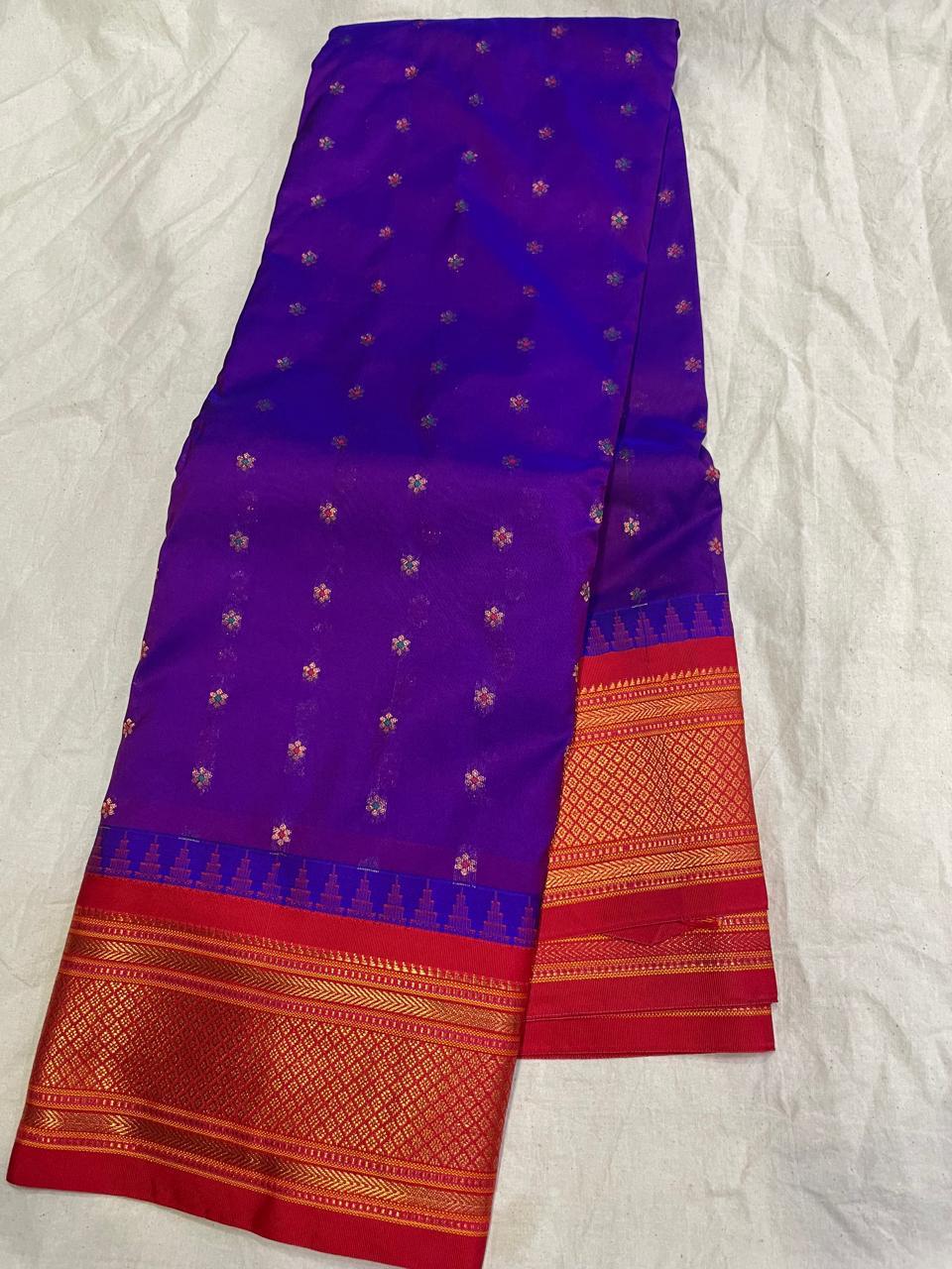 Gadwal Pure Half Silk Mix Sarees 01-09-2024