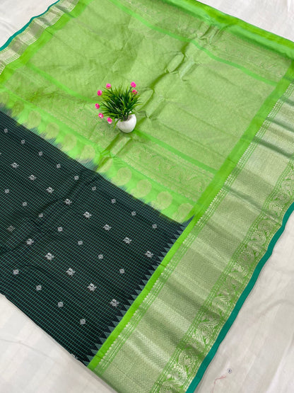 Gadwal Pure Silk Traditional Big Border PL Sarees S2-20-08-24