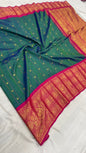 Gadwal Handloom Pure Silk Kuttu Border S2-25-10-2024