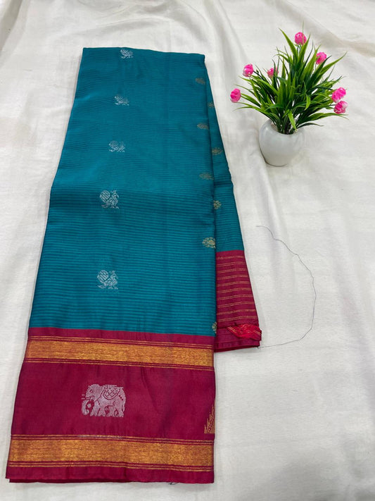 GADWAL SECO GAP BORDER SAREES S2 19-08-2024