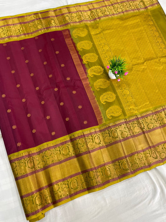 GADWAL PURE SILK OFFER SAREES S2-23-08-2024