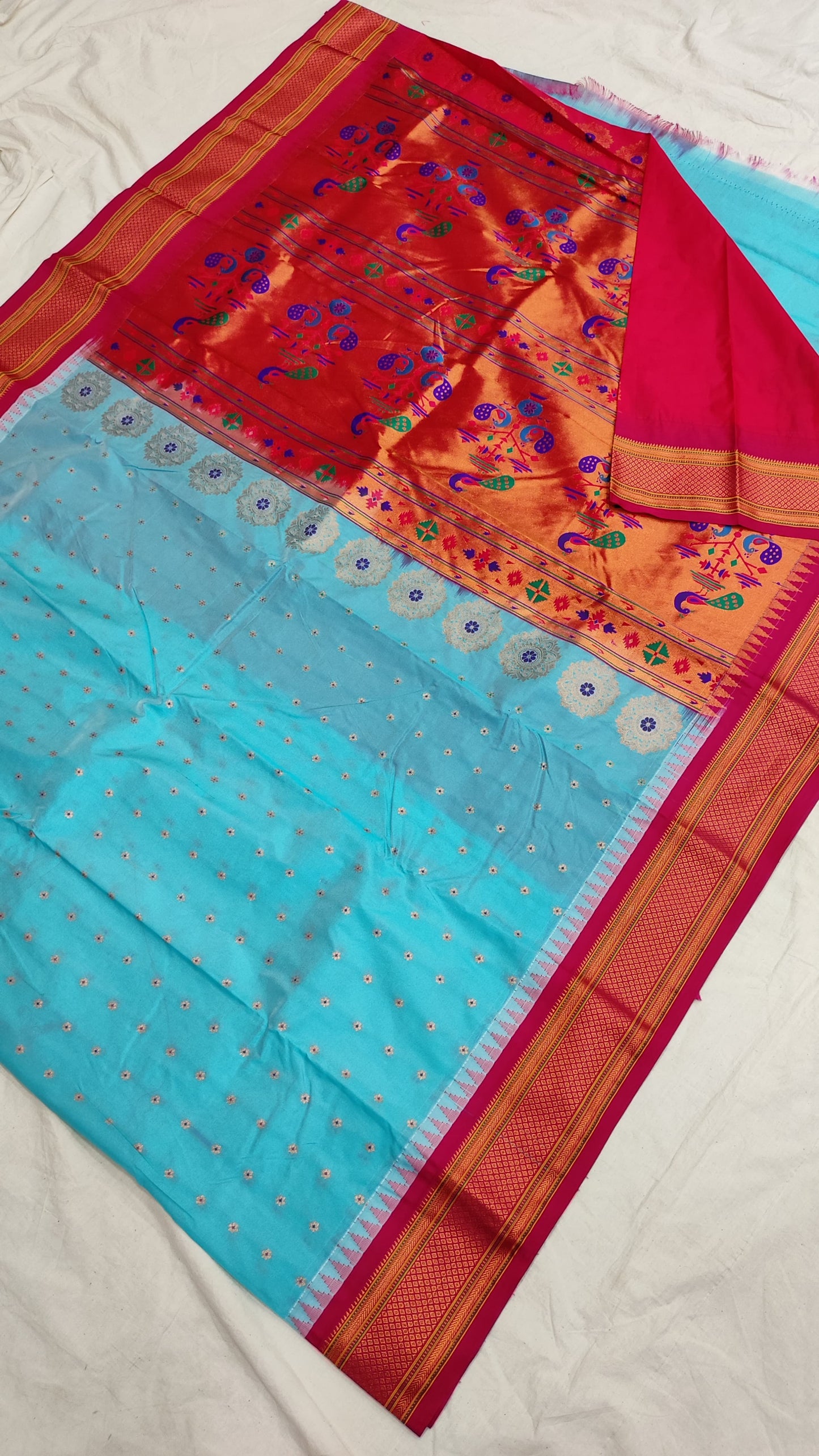 Gadwal Pure Half Silk Mix Sarees 07-08-2024