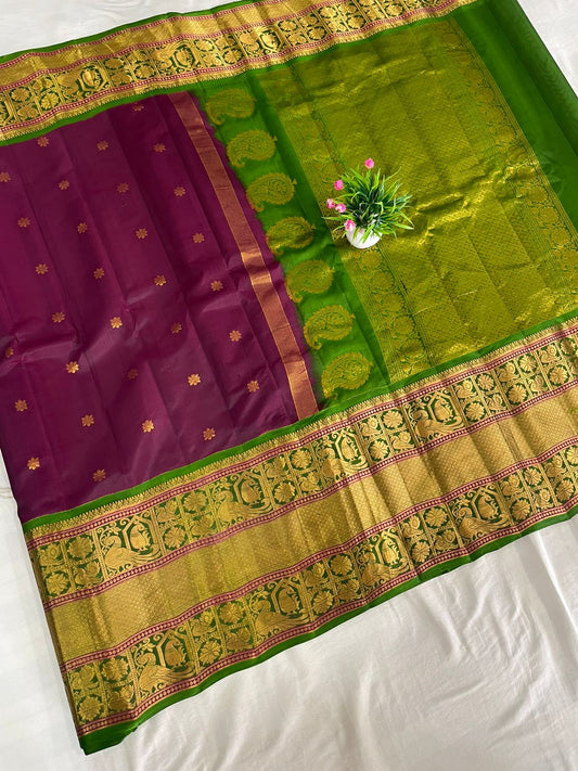 GADWAL PURE SILK OFFER SAREES S2-23-08-2024