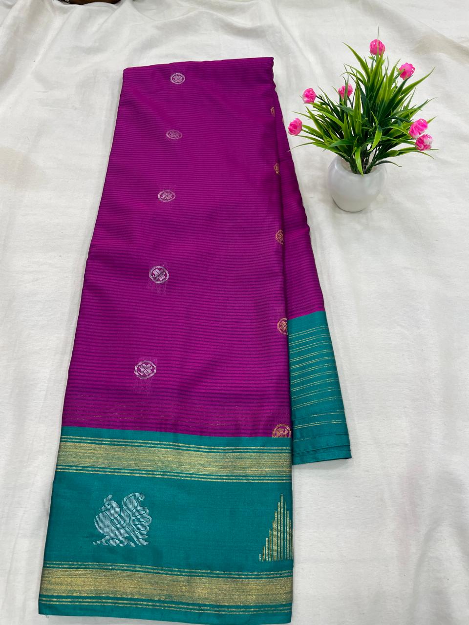 GADWAL SECO GAP BORDER SAREES S2 19-08-2024