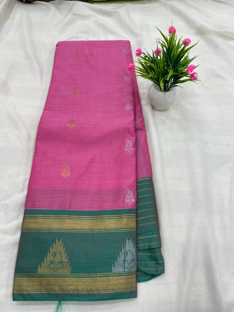 GADWAL SECO GAP BORDER SAREES S2 19-08-2024