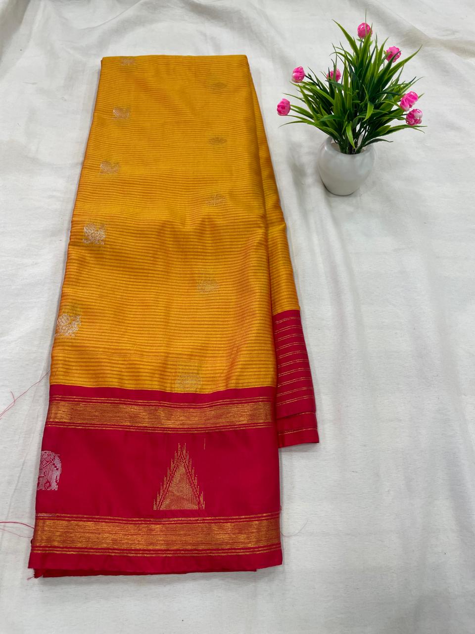 GADWAL SECO GAP BORDER SAREES S2 19-08-2024