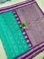 Gadwal Pure Silk small border pl sarees 16-01-25