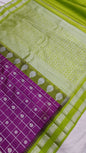 Gadwal Pure Pattu PL Gape Border sarees with Blouse Sarees 260325 S1