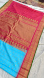Gadwal Pure Pattu Rich pallu Butta With Blouse sarees 040525 S1