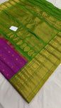 Gadwal self Pure Handloom saress with Blouse 010825 B S2