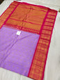 Gadwal pure pattu Butta with blouse sarees 030825 S2 B