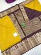 Gadwal semi pattu Meena butta with blouse sarees 060825 S2 B