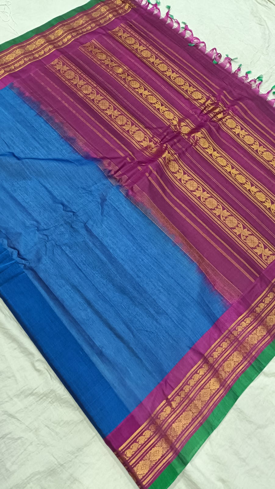 Gadwal pure sico with out blouse sarees 080825 S1 B