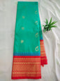 Gadwal Semi Pattu  Small Border With Blouse Sarees 300825 S1