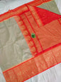 Gadwal semi Kanchi Big Border With Blouse Sarees S2 260825