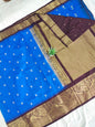 Gadwal semi Kanchi Big Border With Blouse Sarees S2 260825