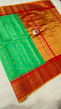 Gadwal pure pattu Butta with blouse sarees 051025