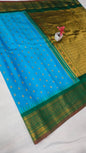 Gadwal pure pattu Butta with blouse sarees 041025
