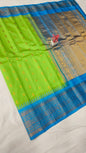 Gadwal pure pattu Butta with blouse sarees 041025