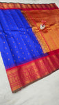 Gadwal pure pattu Butta with blouse sarees 041025
