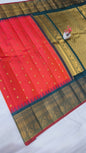 Gadwal pure pattu Butta with blouse sarees 041025