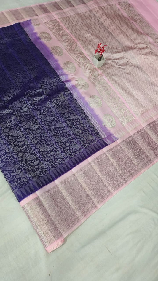 gadwal pure pattu vintage broket sarees