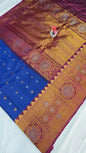 Gadwal pure pattu turning boder HL W/B