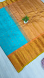 Gadwal pure pattu Butta kanchi Border  with Blouse kuttu H/L  sarees 251025