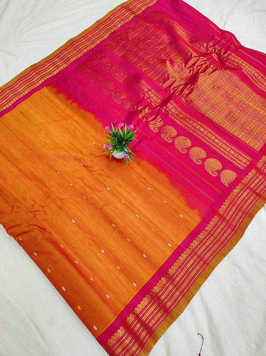 Gadwal Handloom Pure Sico Sarees  06-08-2024