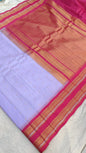 Gadwal Pure Pattu Rich pallu Butta With Blouse sarees 190325 S1