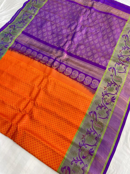 Gadwal pure pattu broket Sarees 08-08-2024