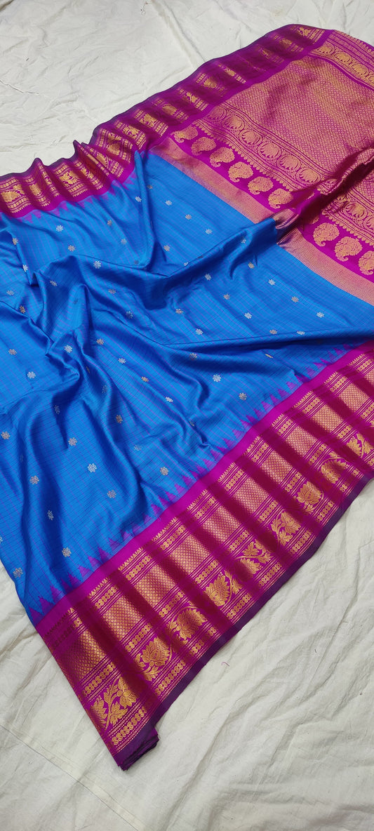 gadwalhandloompure silk kuttu border-39